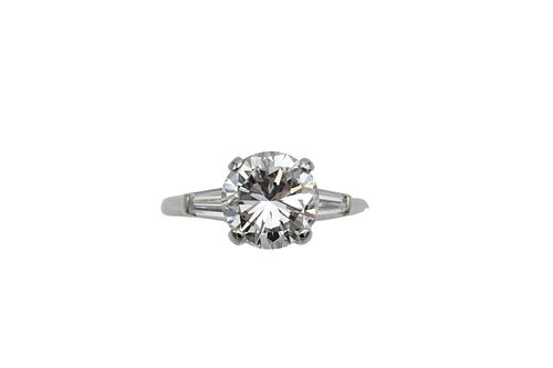 3.01 CARAT ROUND BRILLIANT CUT