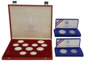 (30)MOSCOW OLYMPIC COINS & US