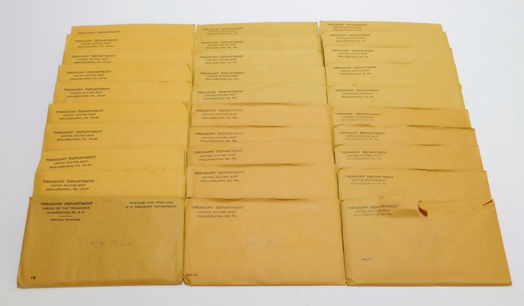 30PC 1959 TO 1964 PHILADELPHIA MINT