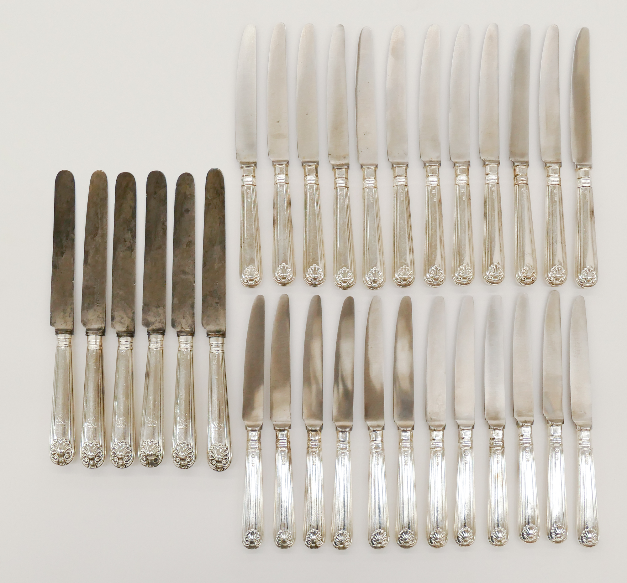 30pc English Shell & Thread