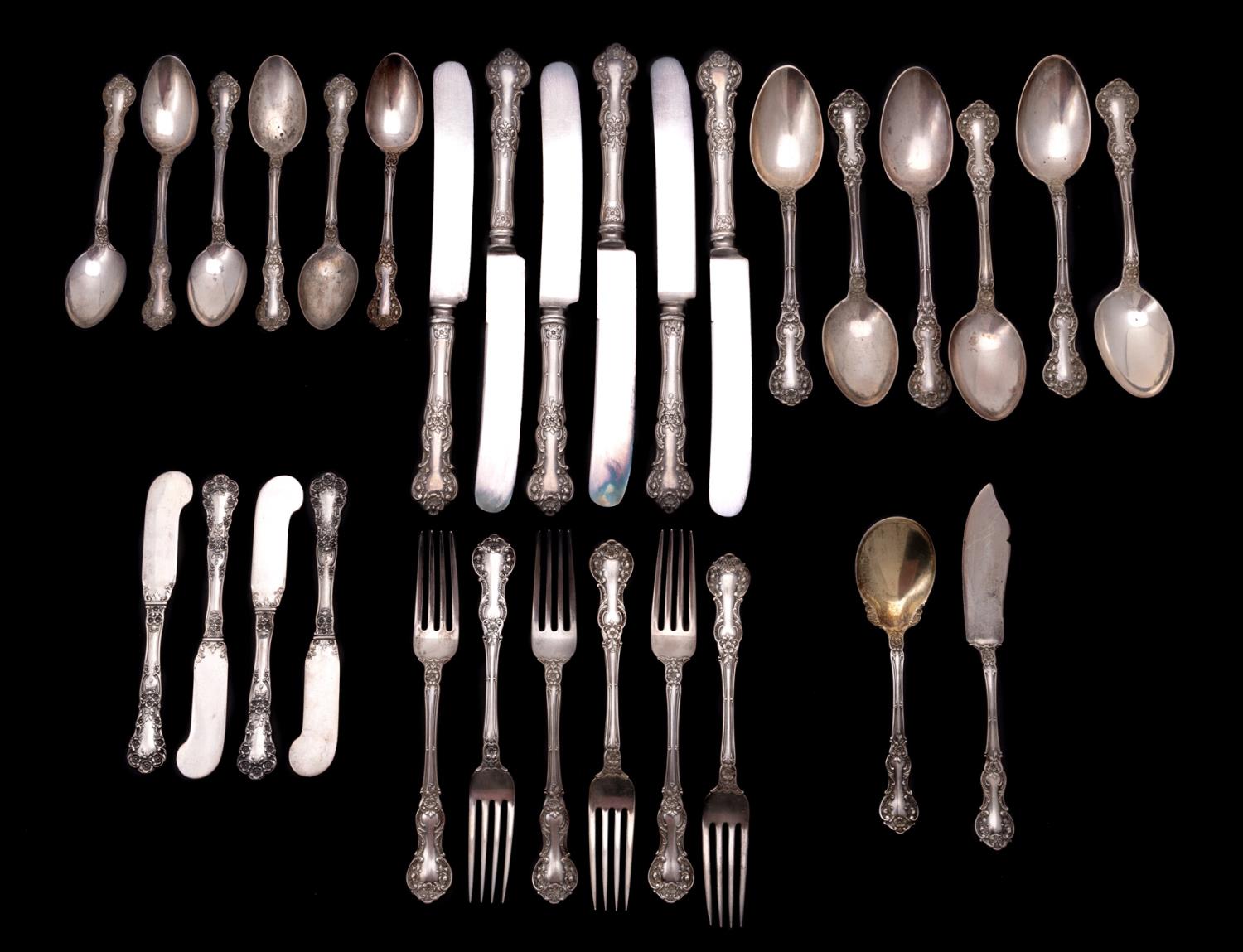 30PC GORHAM FLEURY & BUTTERCUP