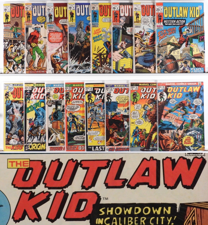 30PC MARVEL COMICS OUTLAW KID