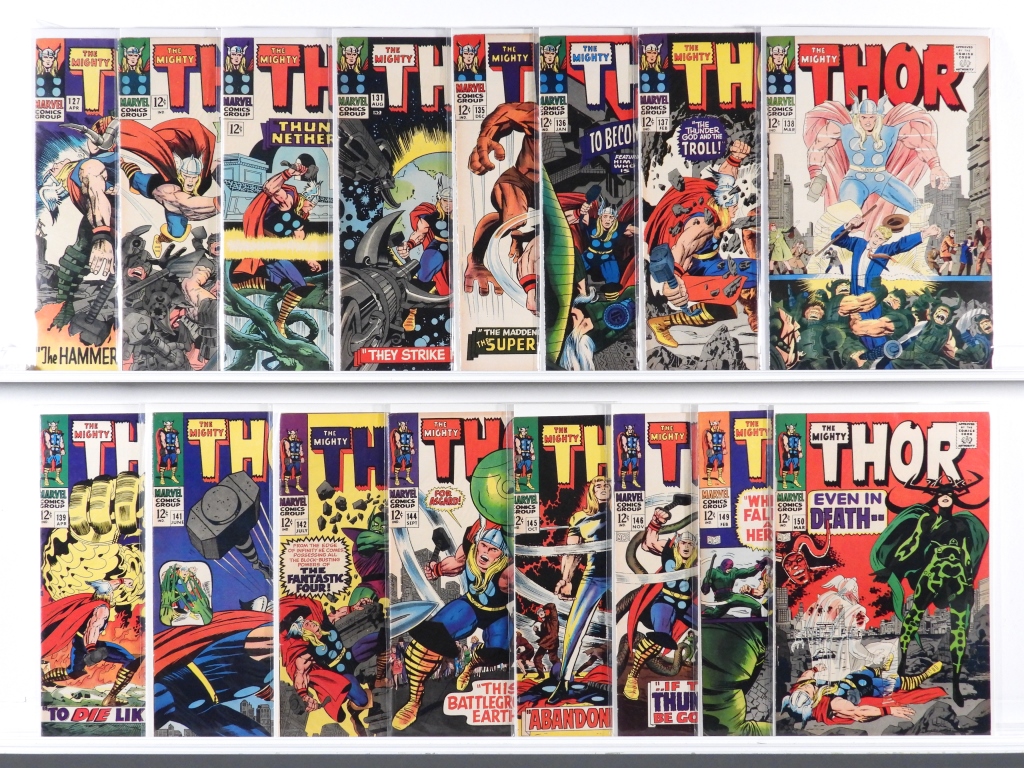 30PC MARVEL COMICS THOR #127-#171