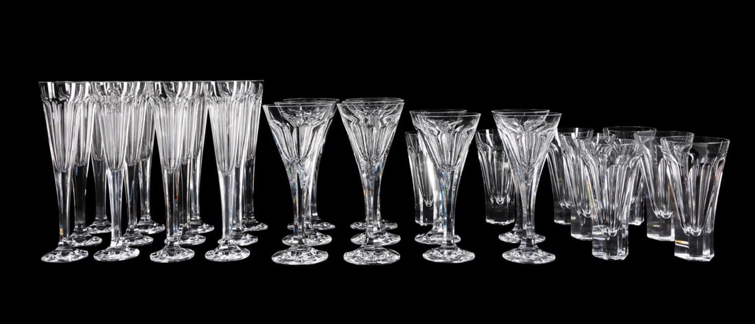 30PC MOSER 'JUBILANT' CRYSTAL