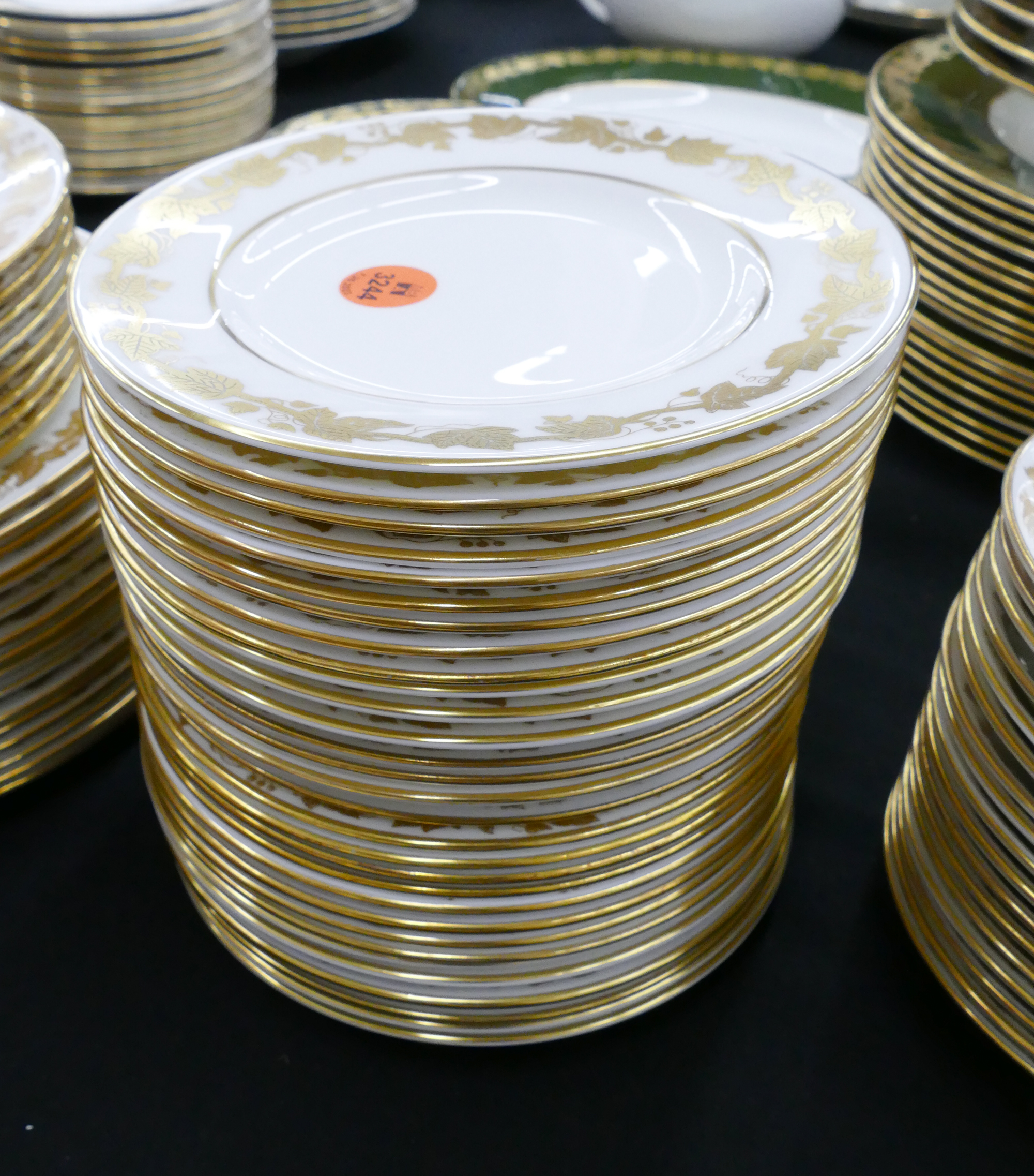30pc Wedgwood Whitehall (White Rim)