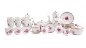30PCS HEREND 'CHINESE BOUQUET'