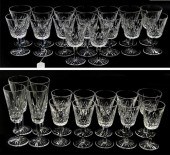 30PCS WATERFORD CRYSTAL "LISMO