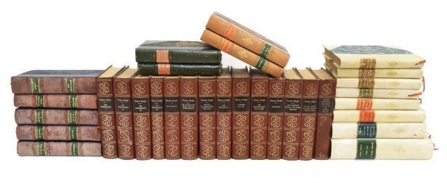 (31) FRENCH LIBARAY SHELF BOOKS,