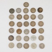 31 LIBERTY COINS - HEAD & WALK