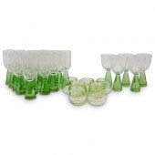 (31 PCS) ART GLASS SETDESCRIPT