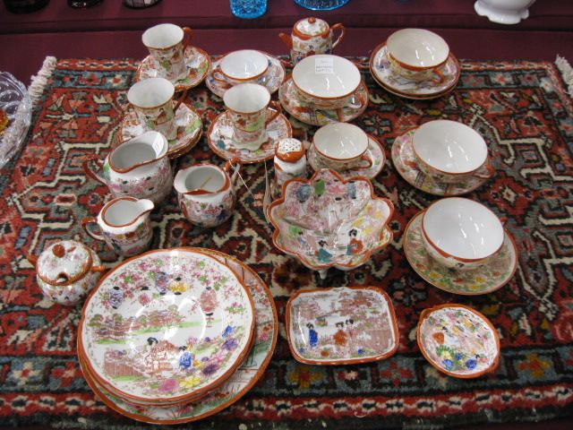 31 pcs. Japanese Geisha Girl