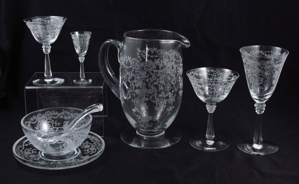 31 PIECE FOSTORIA ''ROMANCE''