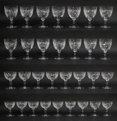 31 PIECES WEBB CORBETT CRYSTAL