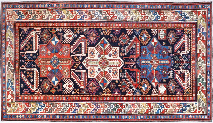 3'10" X 6'11" Akstafa Design
