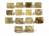310.6 CTTW EMERALD-CUT RUTILAT