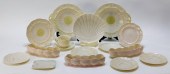 31PC IRISH BELLEEK NAUTILUS BA