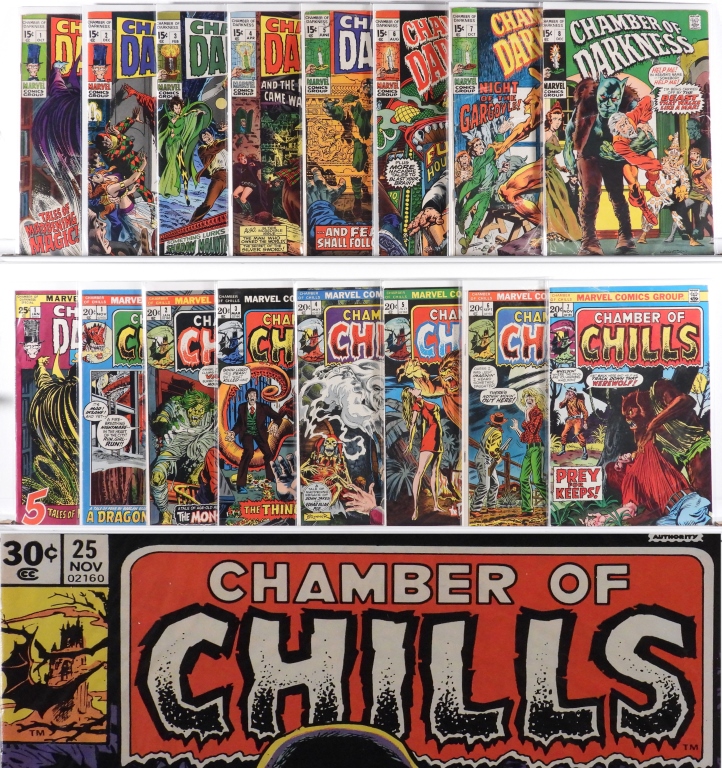 32 MARVEL COMICS CHAMBER OF