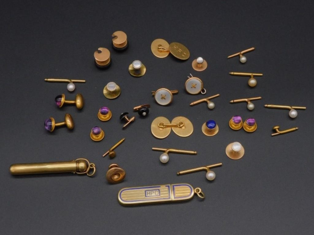 (32) PIECES OF 14KT GOLD. TO