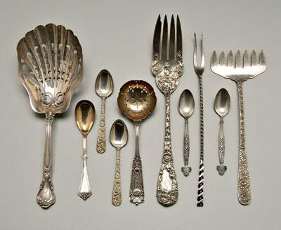 32 pieces sterling flatware: