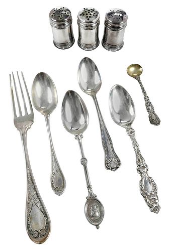 32 PIECES STERLING