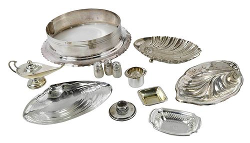 32 SILVER TABLE ITEMS20th