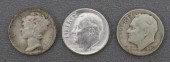 (326) U.S. SILVER DIMES, MERCU
