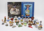 32PC LIMOGES PORCELAIN PILL BO