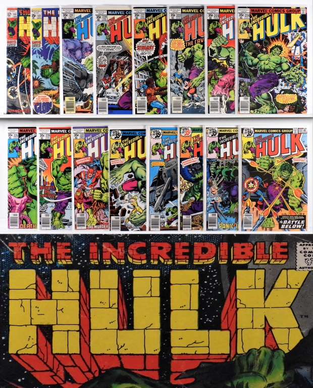 32PC MARVEL COMICS INCREDIBLE