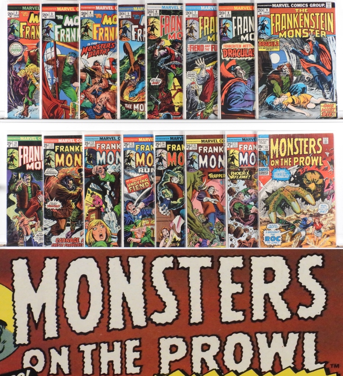 32PC MARVEL FRANKENSTEIN MONSTERS