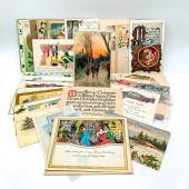 32PC VINTAGE CHRISTMAS POST CA