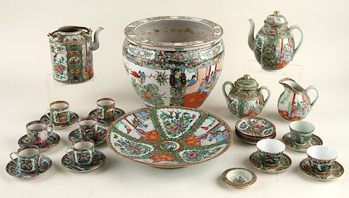 33 PC. COLLECTION OF ASIAN TABLE
