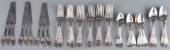 33 PCS. COIN AND STERLING FLAT
