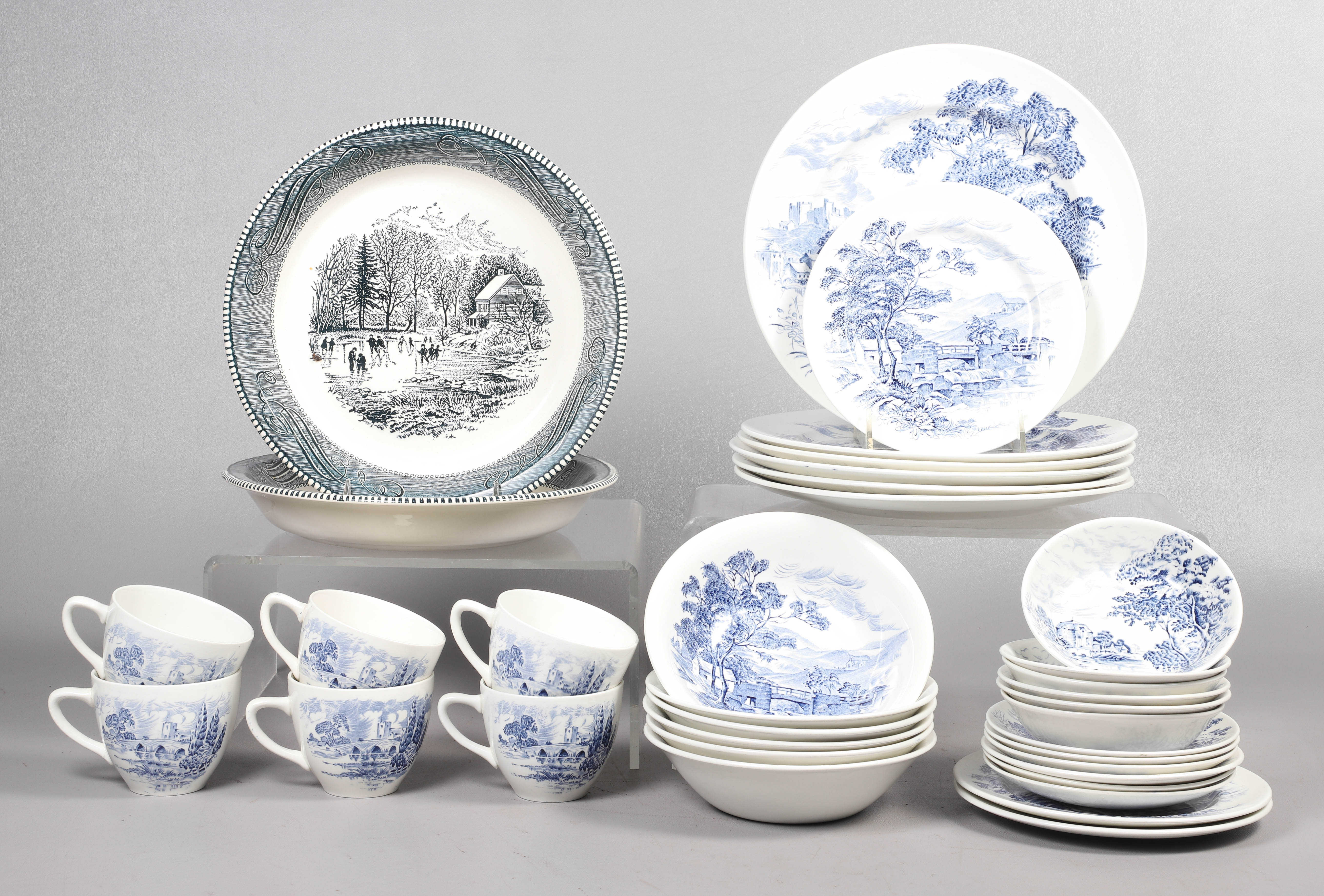 (33) Pcs Wedgwood 'Countryside'
