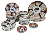 33 PIECE JAPANESE IMARI PORCEL