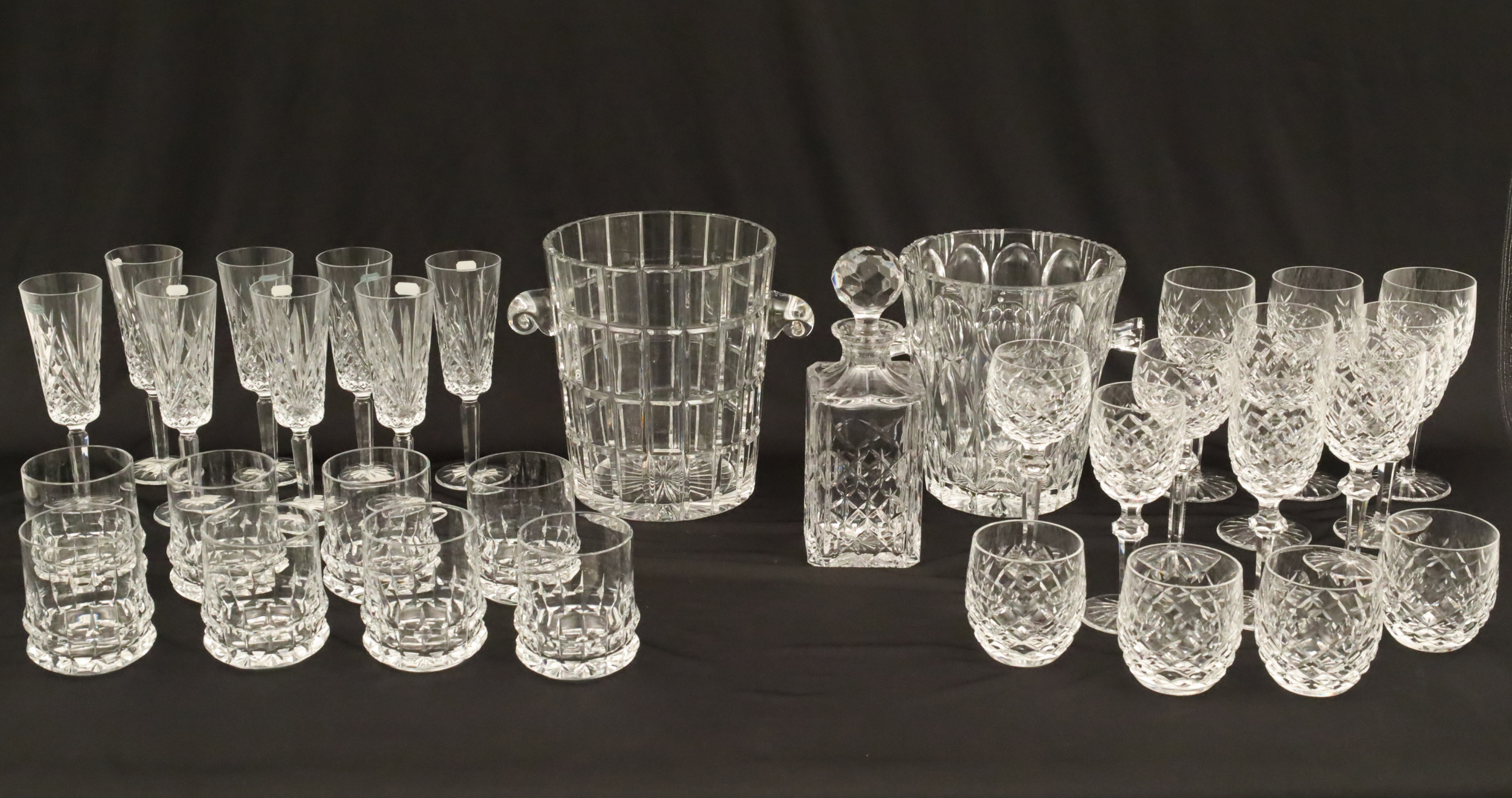 33 PIECE MISC. LOT OF HAND CUT