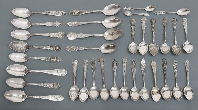 (33) STERLING SILVER SOUVENIR