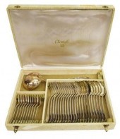 (34) CHRISTOFLE 'MARLY' SILVER