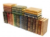 (34) FRANKLIN LIBRARY LEATHER
