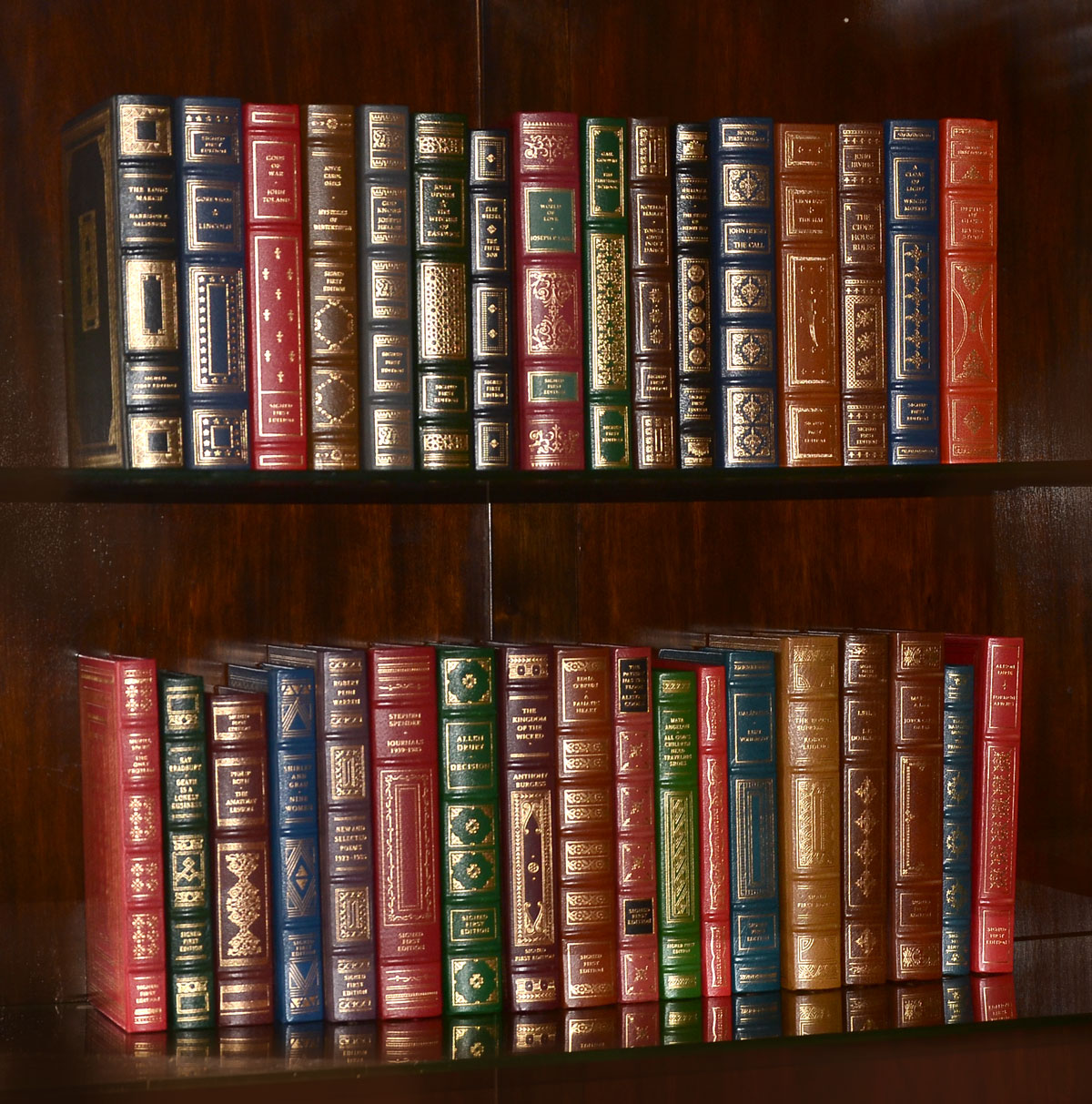 34 PC. SIGNED FIRST EDITION