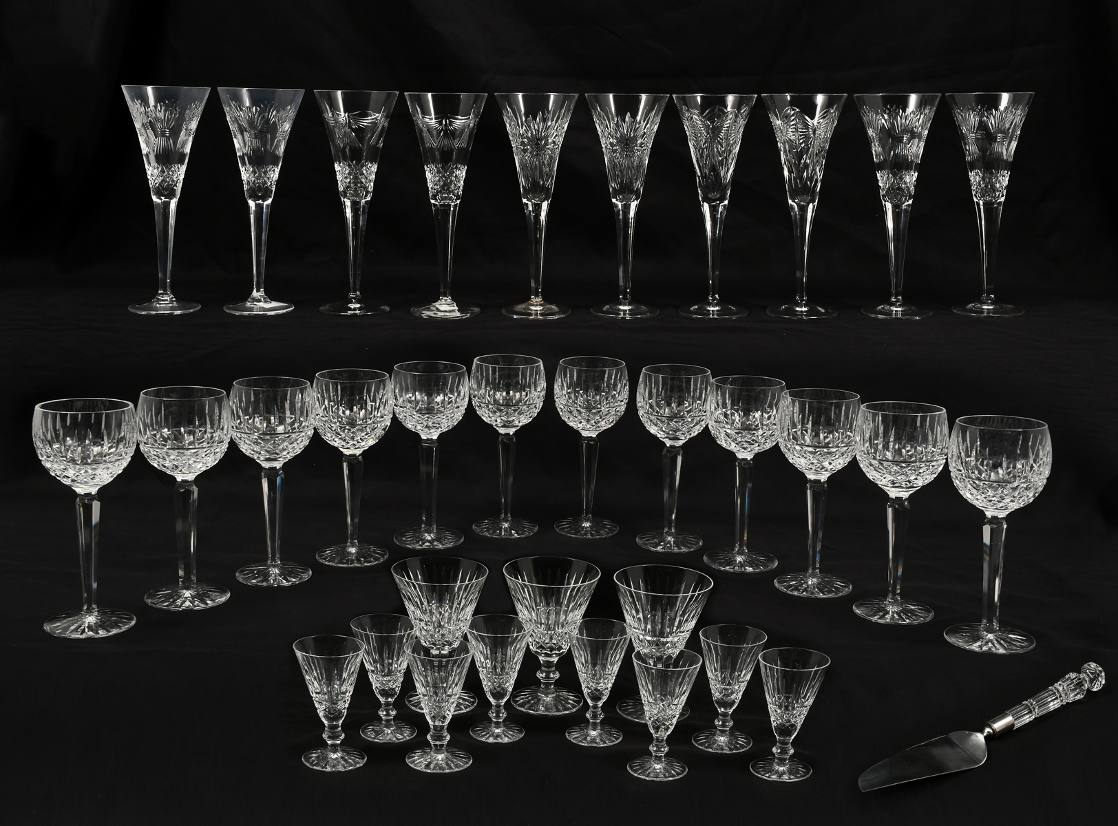34 PC. WATERFORD CRYSTAL