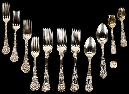 34 PCS GORHAM STERLING SILVER