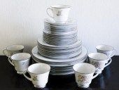 34 PCS NORITAKE CHINA COQUET P