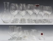 (34) RIEDEL COLORLESS GLASS ST