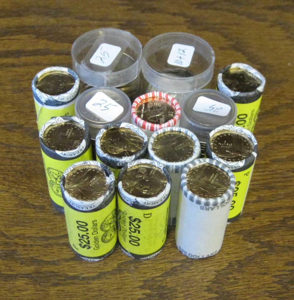 347 U.S. ONE DOLLAR COINS IN