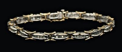 3.5 ct. diamond tennis bracelet,
