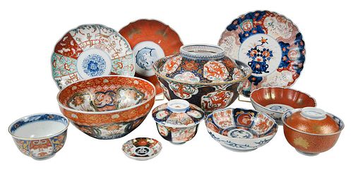 35 PIECE ASSEMBLED JAPANESE IMARI