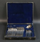35 PIECE FRENCH 950 SILVER FLA