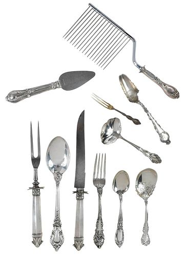 35 PIECES STERLING