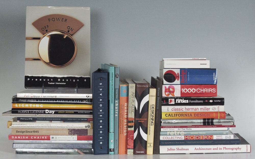 35 REFERENCE BOOKS ON MID CENTURY
