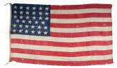 35-Star American Flag Signed D